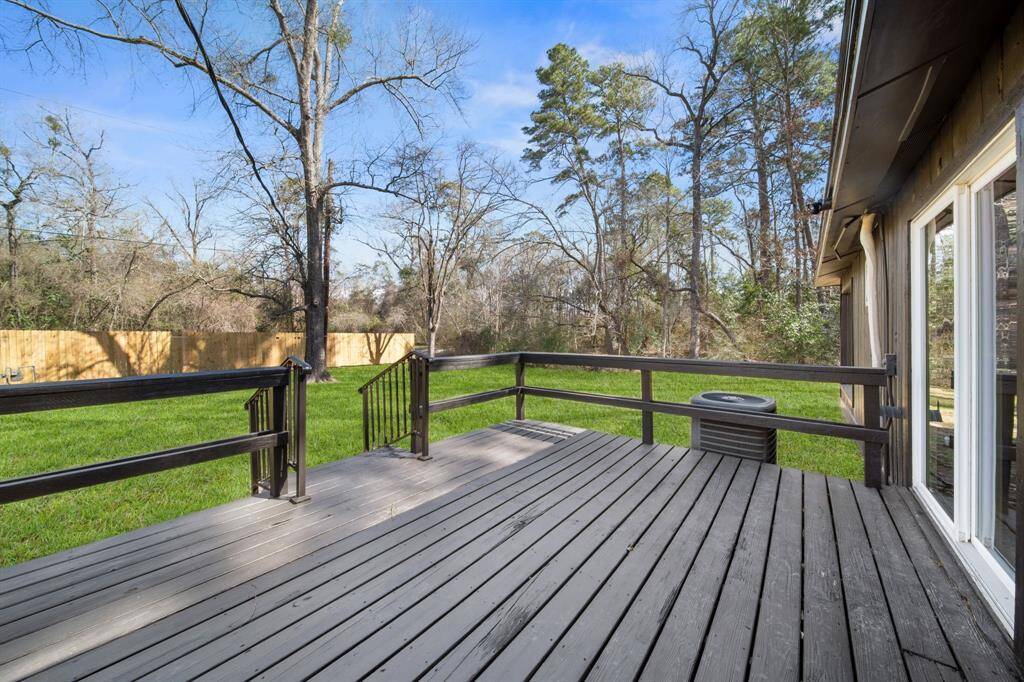 Beautiful deck