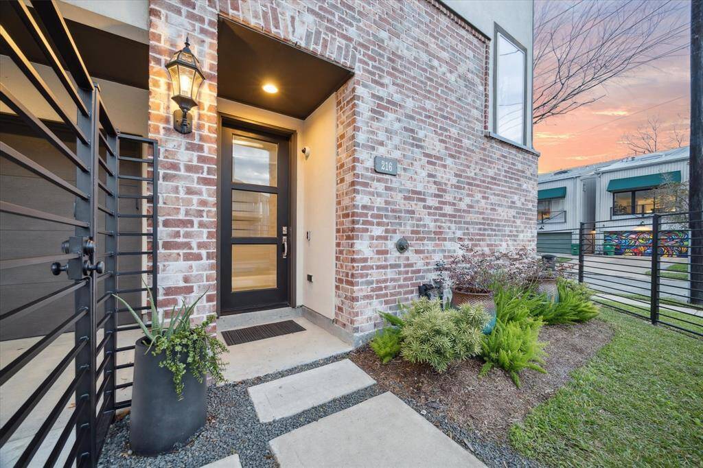 The home is fenced with a great side yard area!