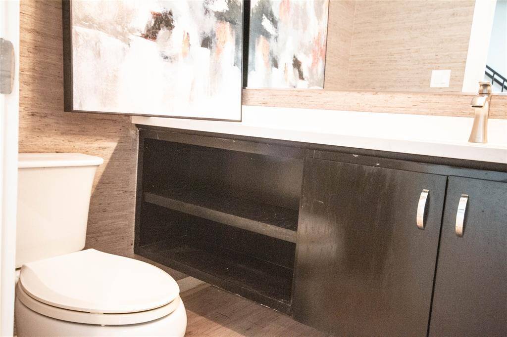 Inside Powder room on second floor