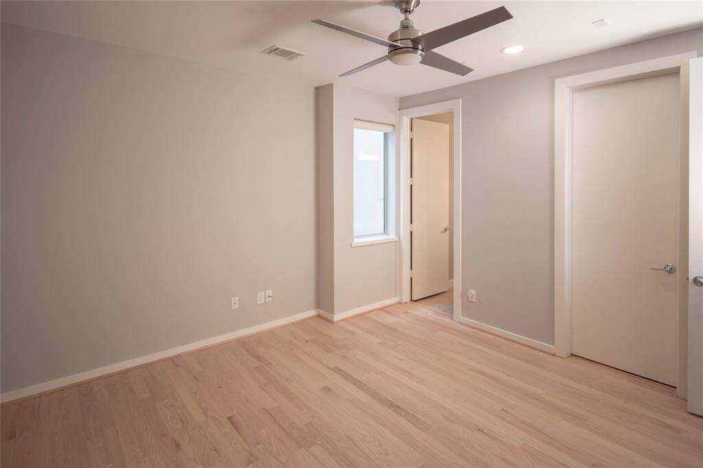 Unstaged Third Bedroom