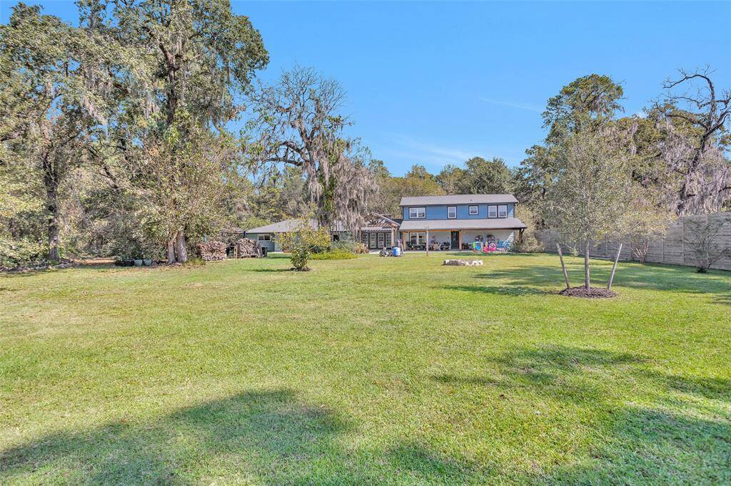 The backyard has plenty of space to build a pool and more...friendly game of football, soccer, etc. It's a blank canvas waiting for the next owner.