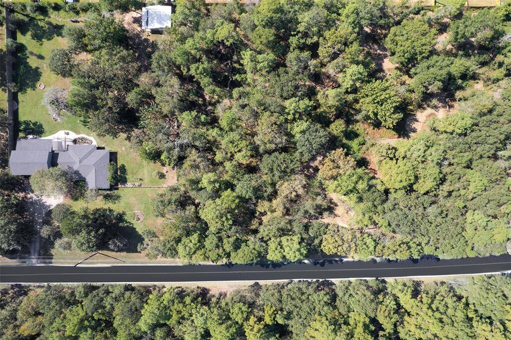 The aerial view shows the 4.03 acres.