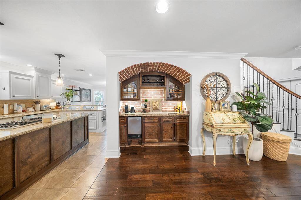 Open flow into the Living Area.  Great Grotto Space... how would you use it?