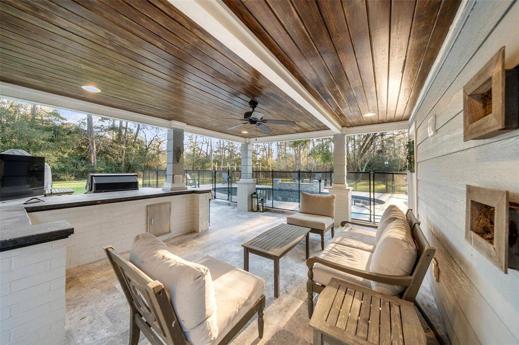 Take the party outside!  Great space to entertain or just enjoy a quiet evening at home.
