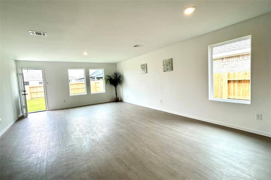 Open concept living space