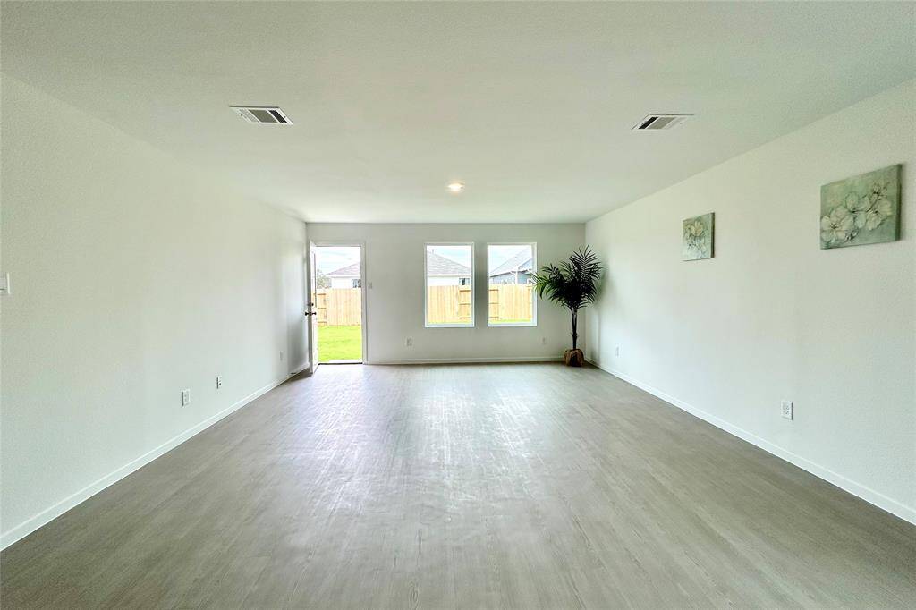 Open concept living space