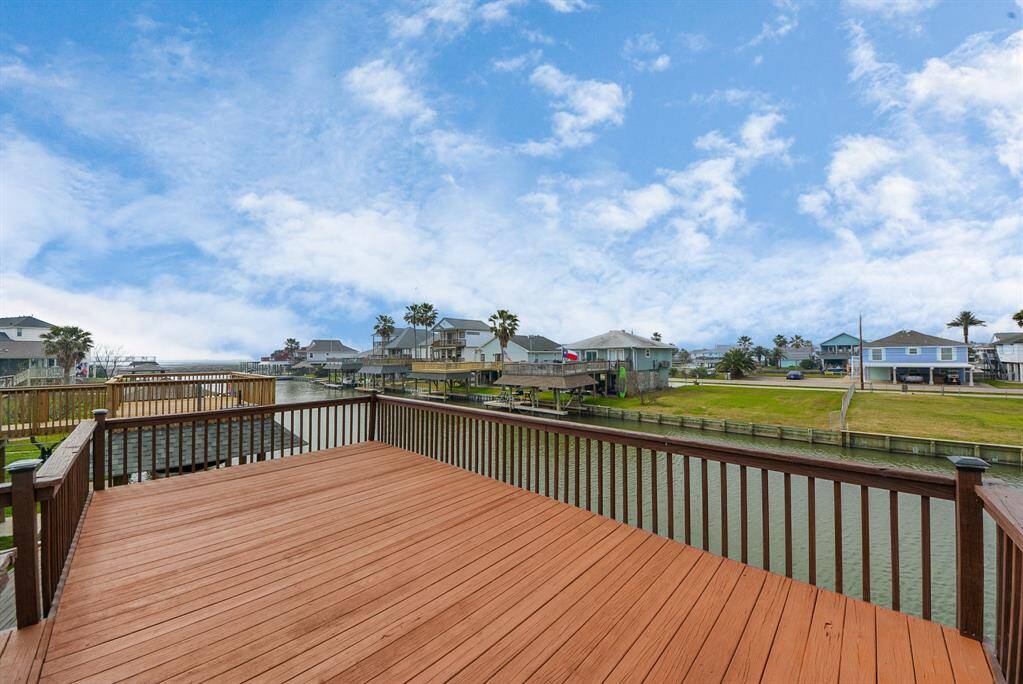 The best vantage point for the gorgeous sunsets over the bay.