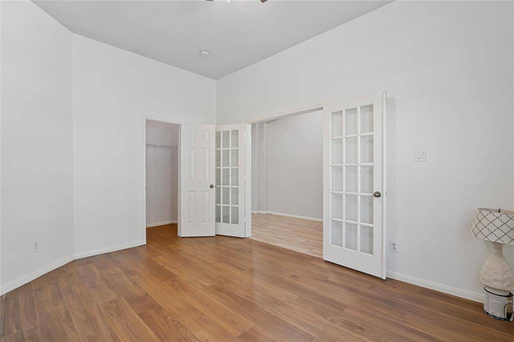 just left of as entering Study or bedroom down