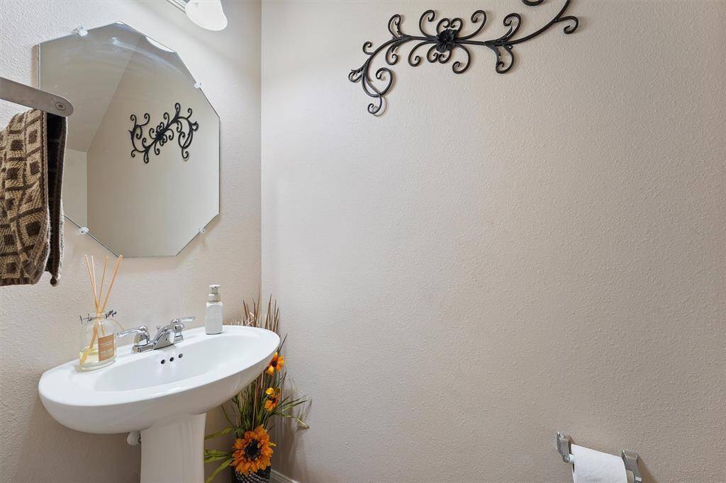 Half bath downstairs