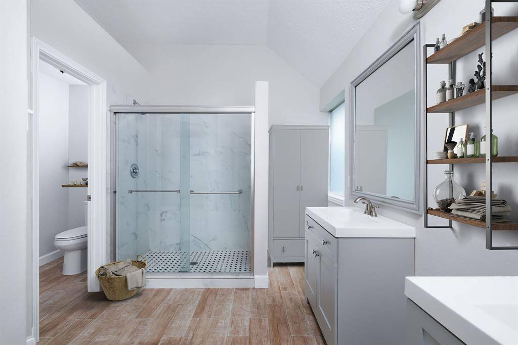 This virtual staging helps you envision this spaces potential!