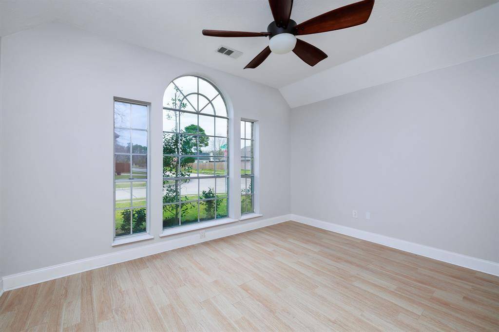 Second bedroom located at the front of the home.