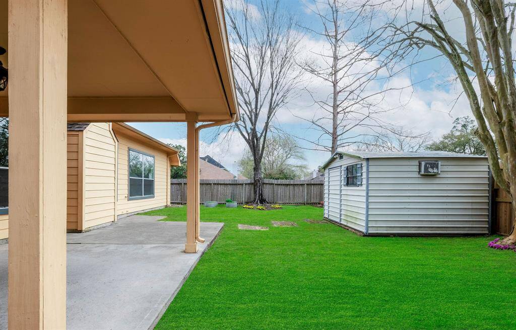 Large storage shed that stays!