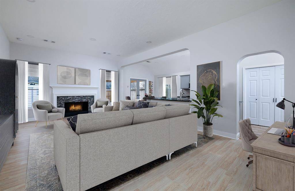 This virtual staging helps you envision this spaces potential!