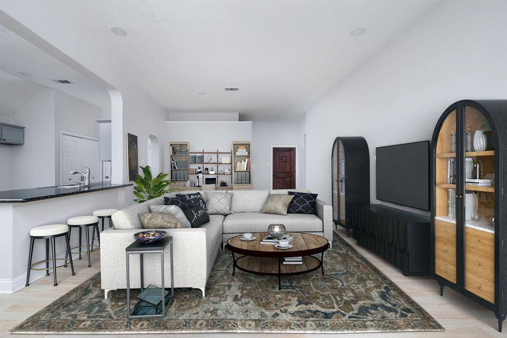 This virtual staging helps you envision this spaces potential!