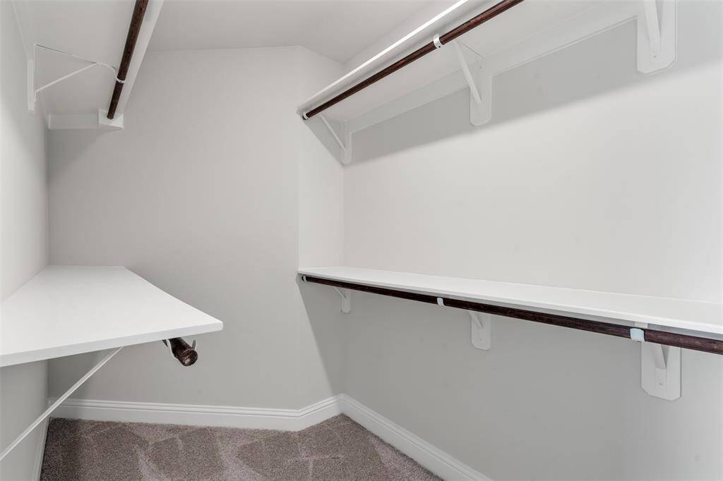 The roomy primary closet