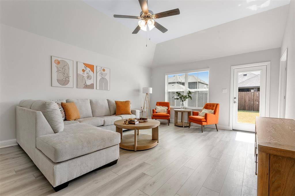 The living area