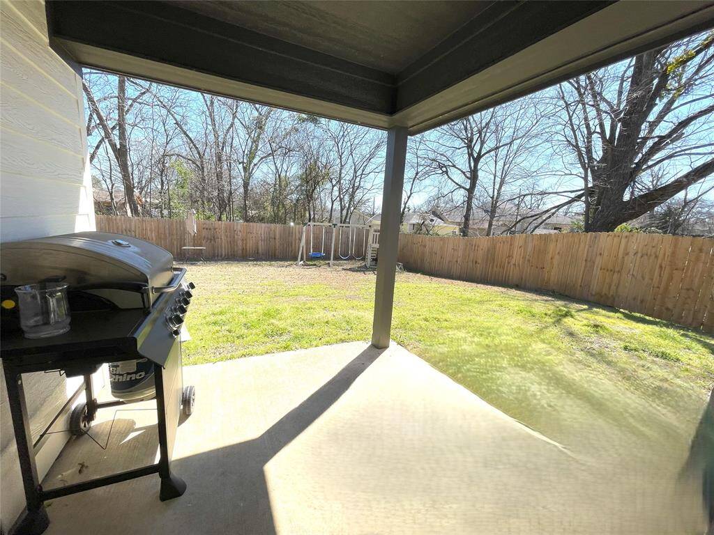 Rear Patio