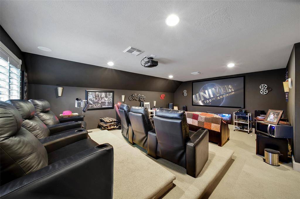 MULTI LEVEL MEDIA ROOM