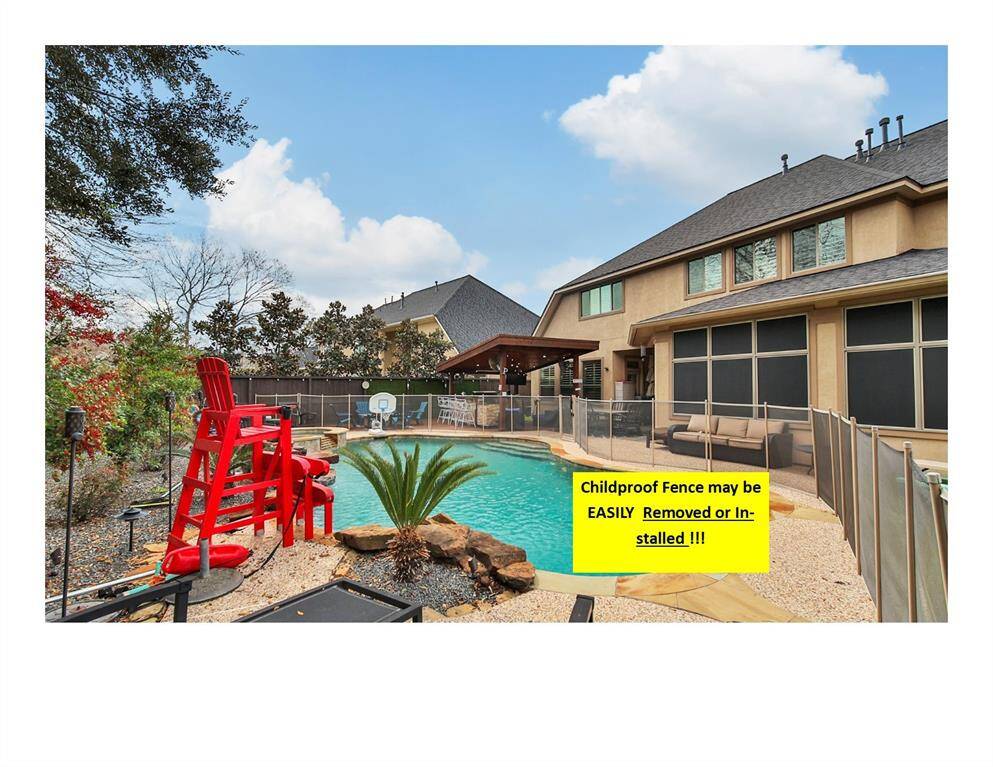 Childproof fence may be EASILY Removed or iIstalled