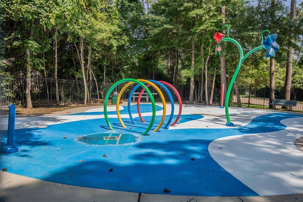 Splashpad located in Auburn Trails