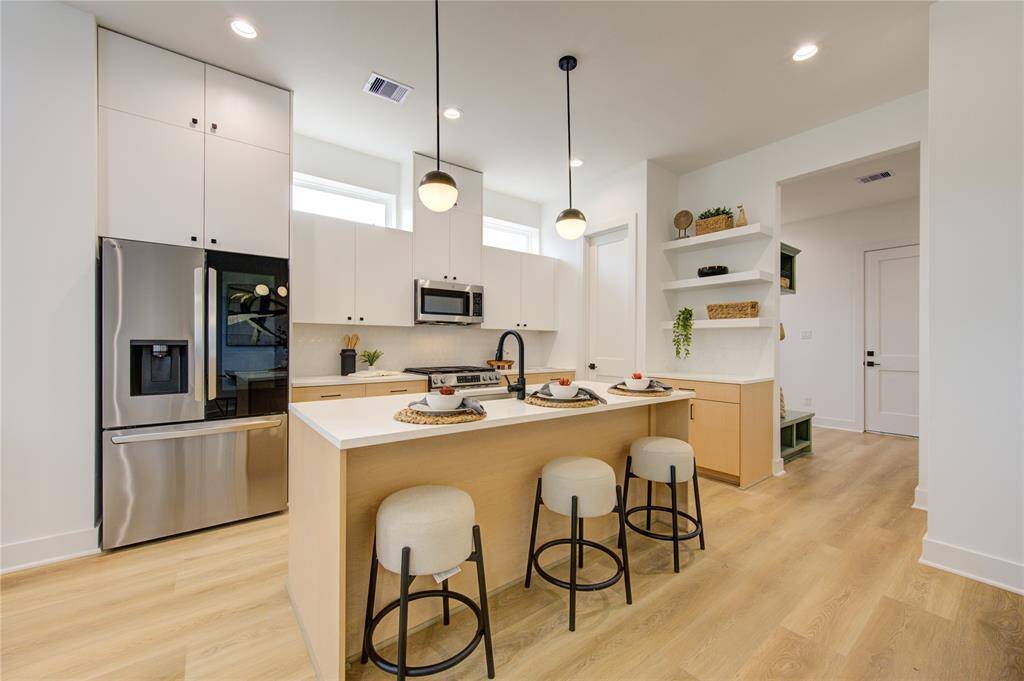 Enjoy all the natural light this kitchen provides