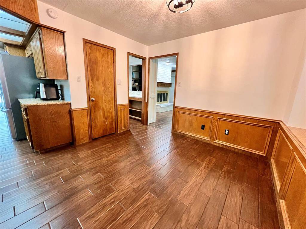 Breakfast nook looking back towards wet bar and living room