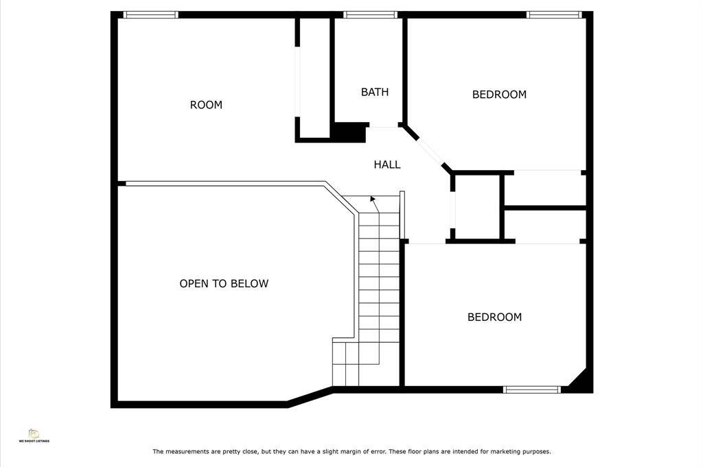 Upstairs Floorplan