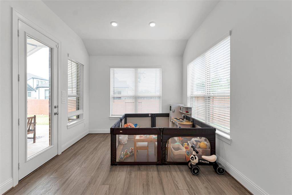 Breakfast Room, presently a play room