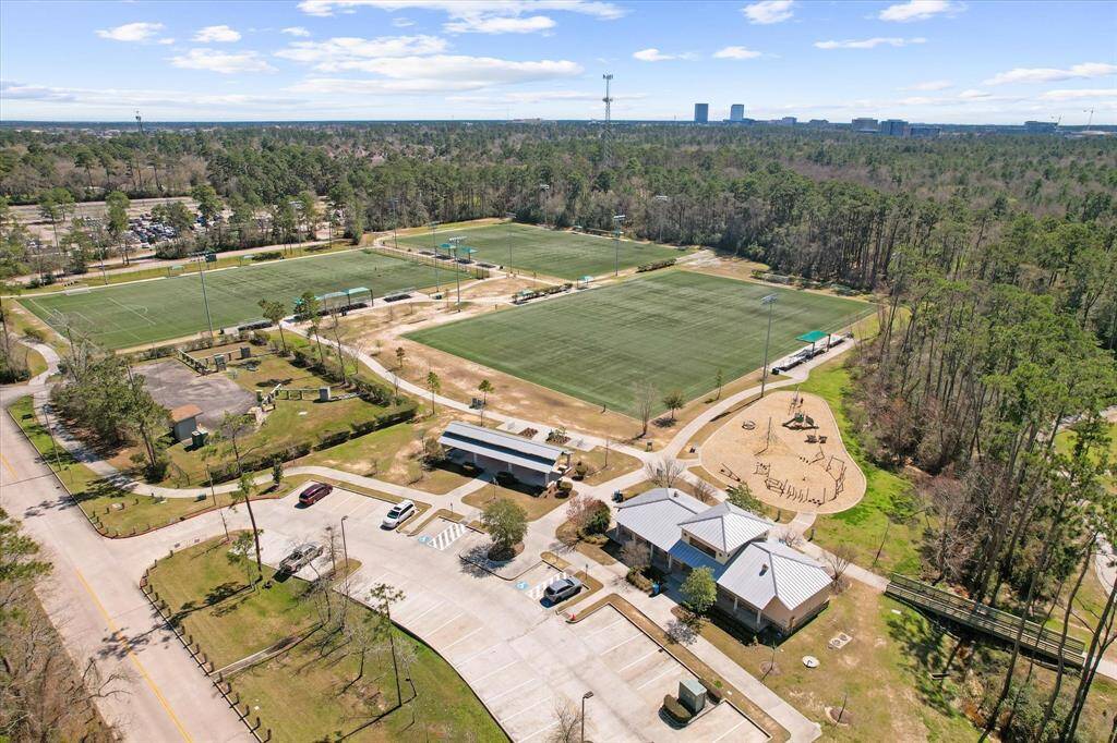 Nearby Gosling Sports Fields, close access to The Woodlands