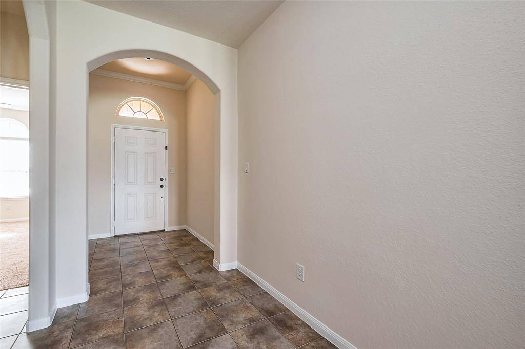 Entrance door leading to the family area.