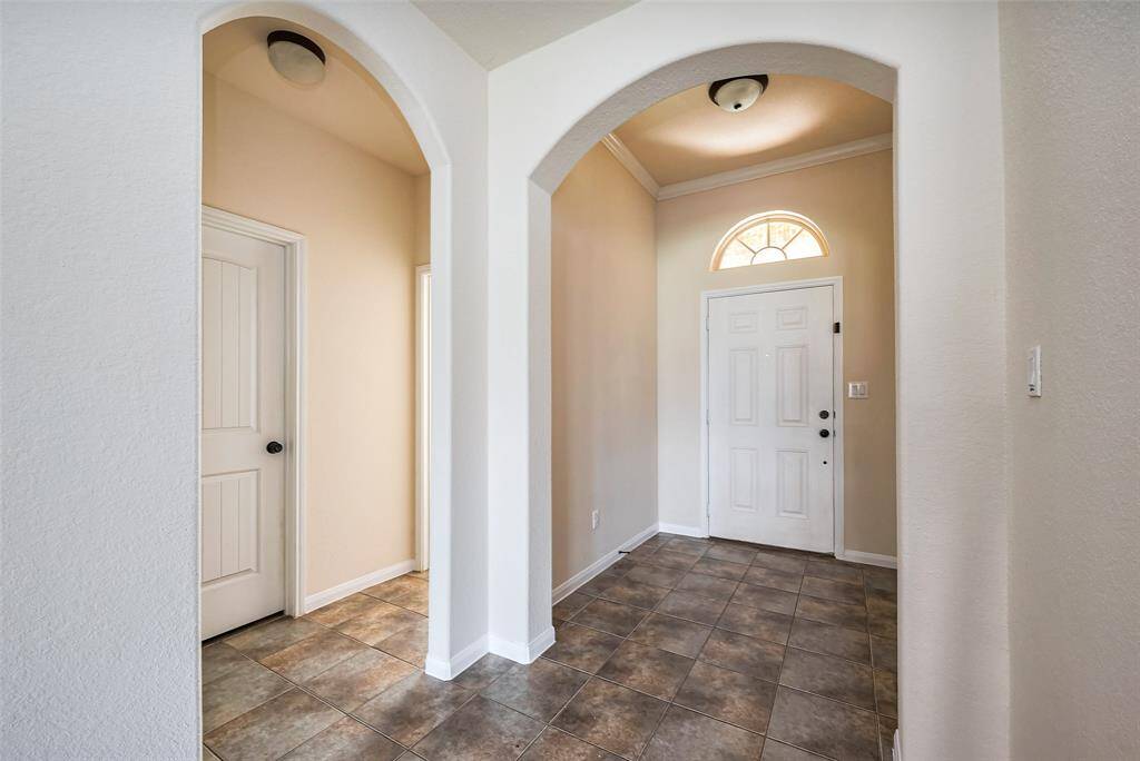 Bedrooms at the right side after entering the home.