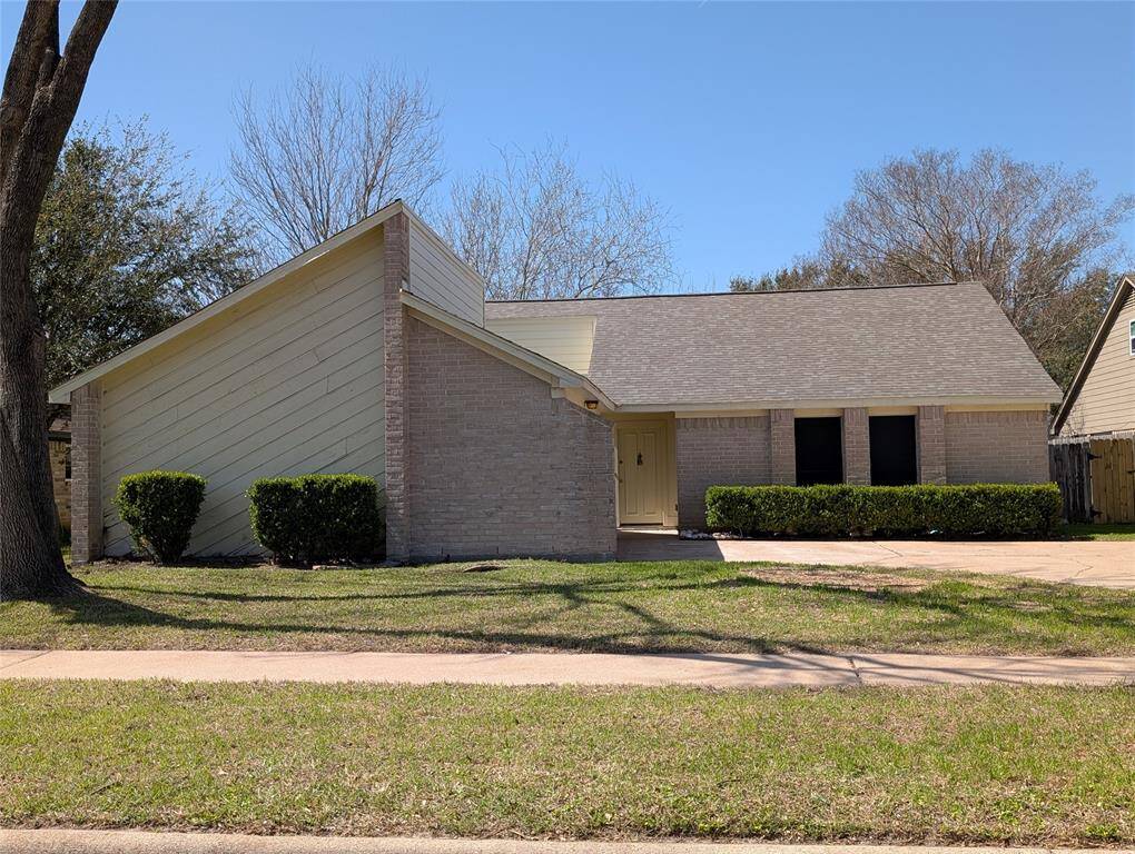 Front yard - Quiet, Well-maintained neighborhood has sidewalks and a recreation area nearby.