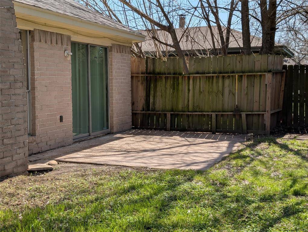 Rear Patio.