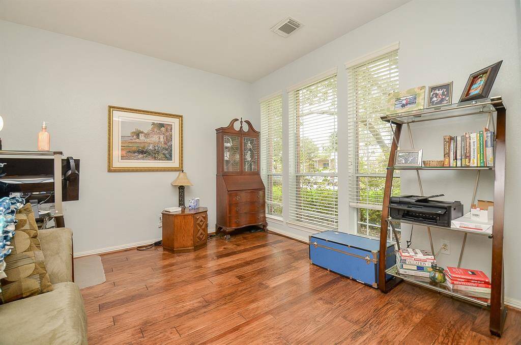 This room is located at the front of the house and could be used as a Formal Living Room or Study.