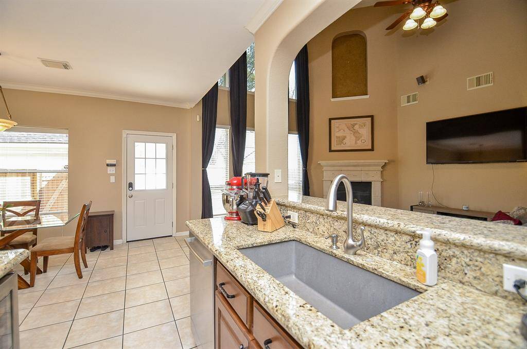 Kitchen is open to the Family Room and Ideal for Entertaining!
