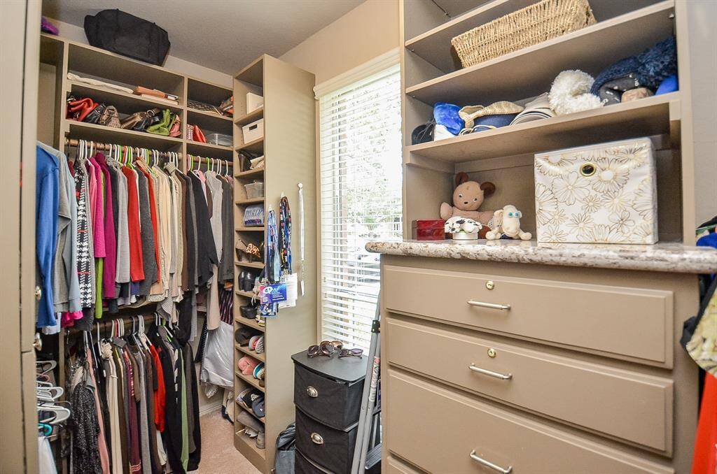 What a primary Closet!!   Only part of the custom cabinets, drawers and shelves!