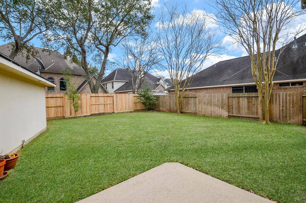 Large Yard with Fence replaced in 2025