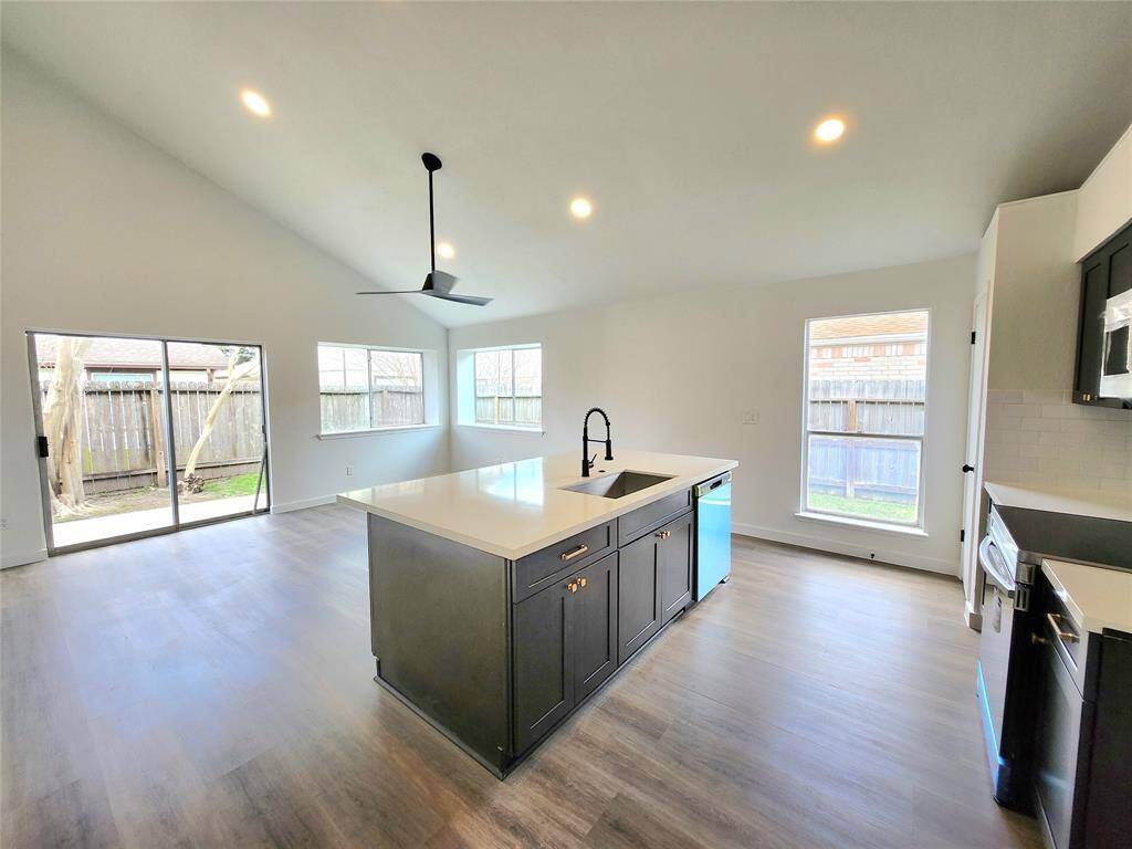 Lots of natural light.