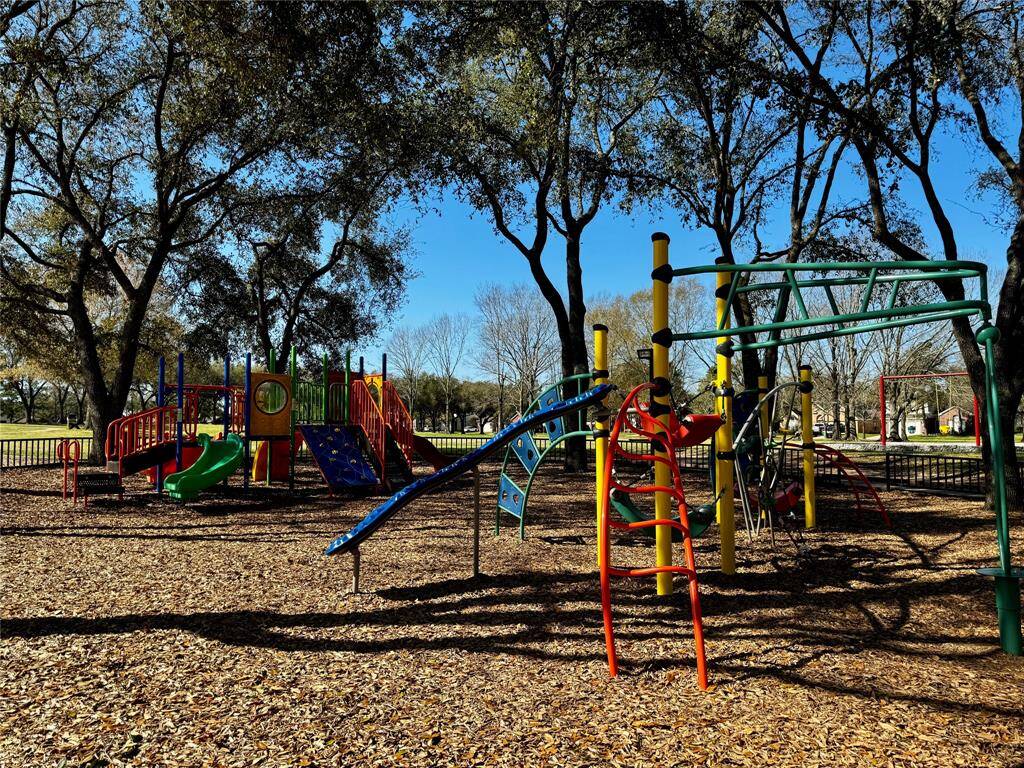 Walking distance to park with trails, playground, picnic tables and more.