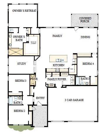 The success of a floor plan is the way you can move through it…You’ll be amazed at how well this home lives…We call it traffic patterns.