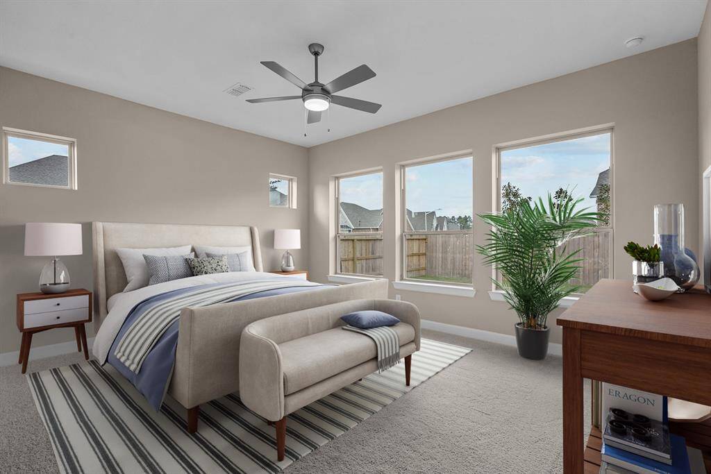Virtually staged to give you the visual you need to see furniture placement and how the home can live.