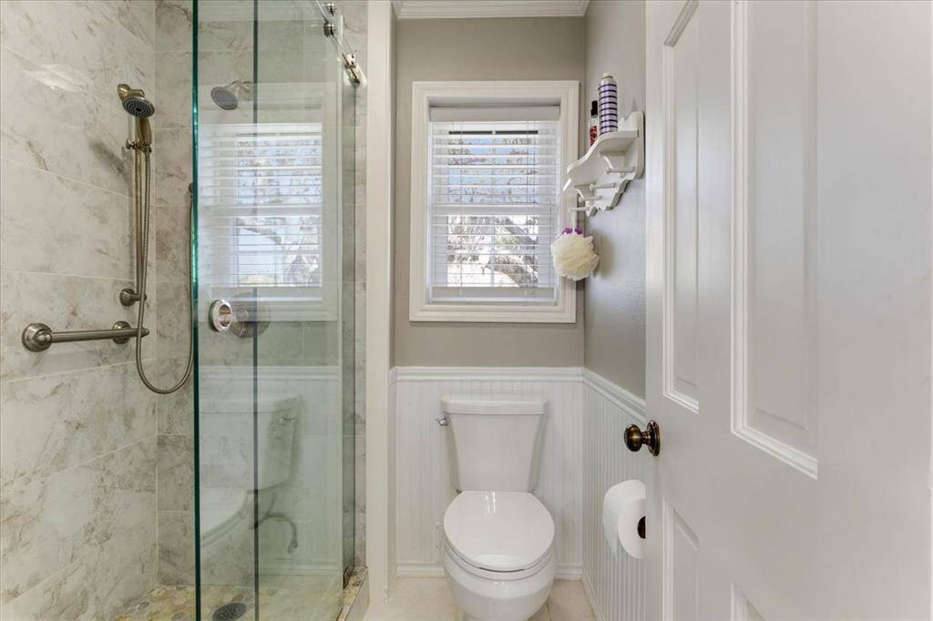 Separate Standing Shower and Toilet in 2nd Bathroom