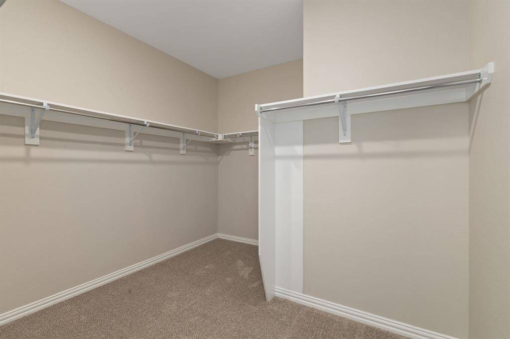 Great WALK IN CLOSET in the primary bathroom