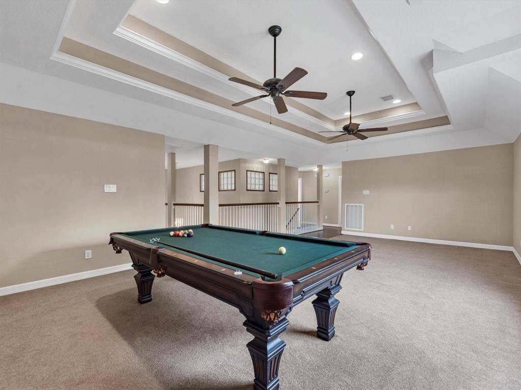 4 bedrooms and 2 full baths accompany this expansive upstairs living area!