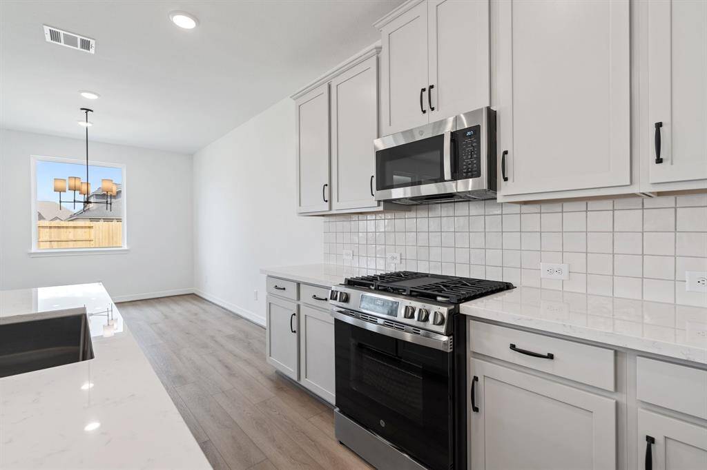 An additional view of your kitchen.