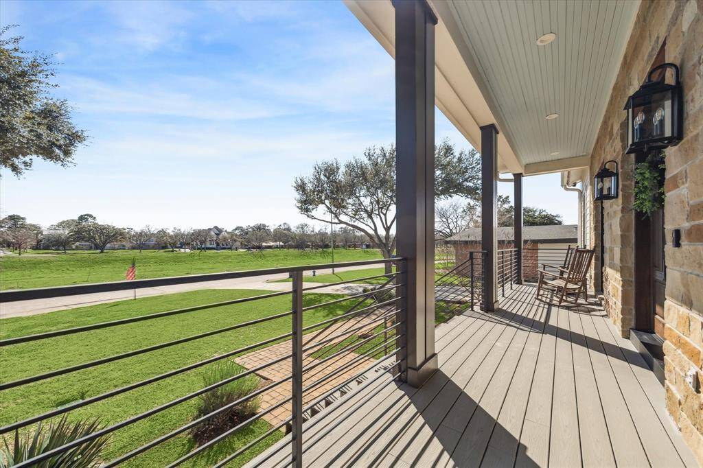 Relax on the front porch watching sunsets while sipping a cocktail!