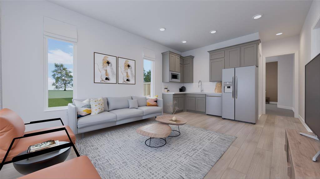 NextGen Suite Living and Kitchenette.*Photos are a representation. Not actual homesite.*
