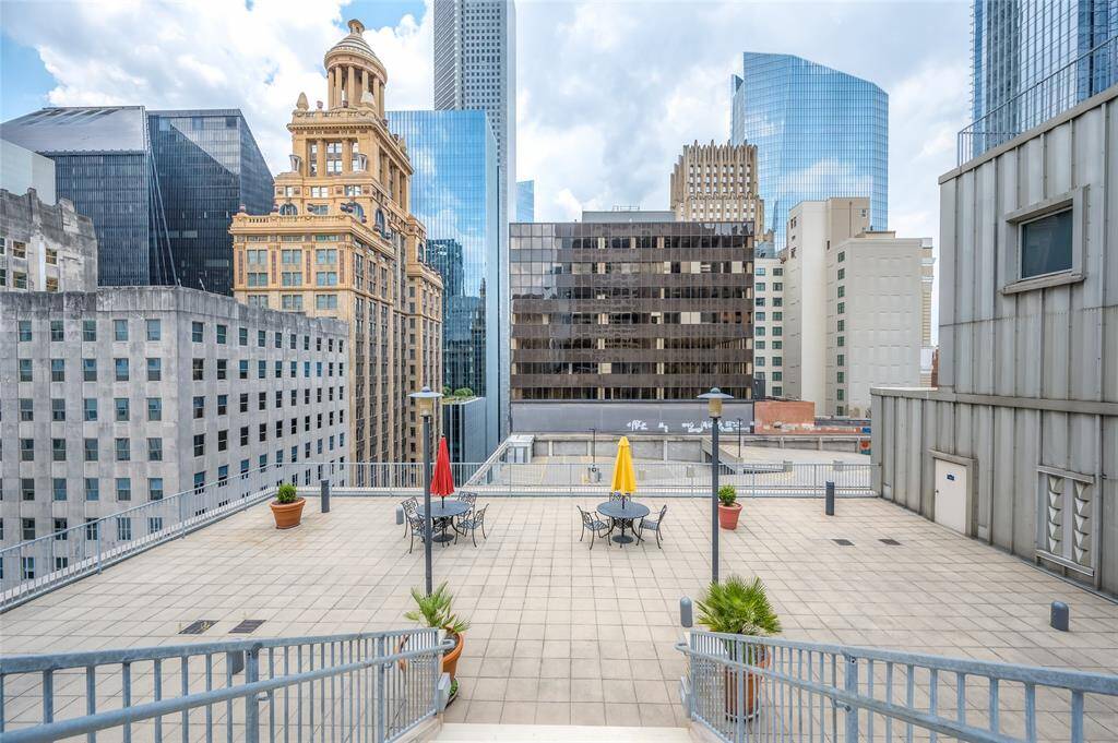 The rooftop deck is expansive with numerous choices to find a more intimate area to relax if you would like!