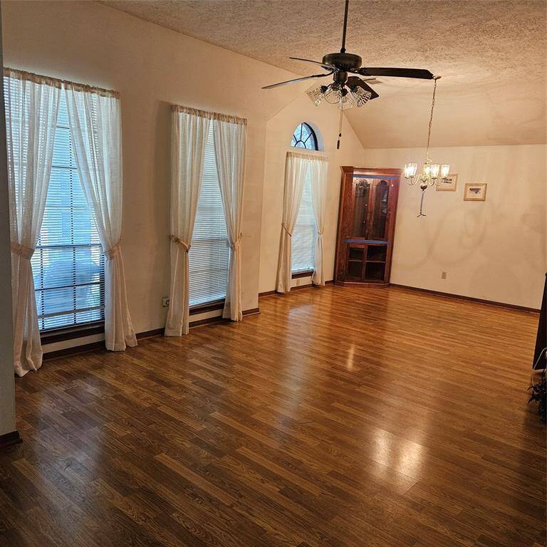 Living room and Dining room