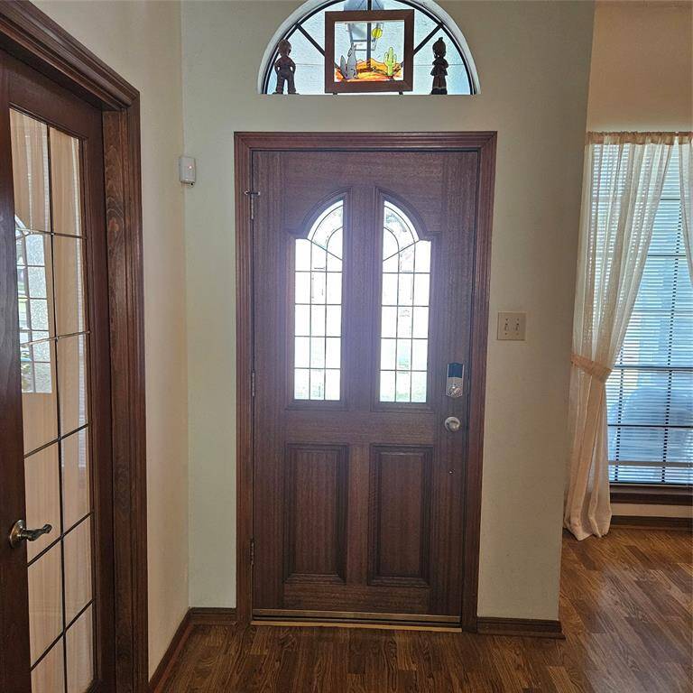 Front door and entry